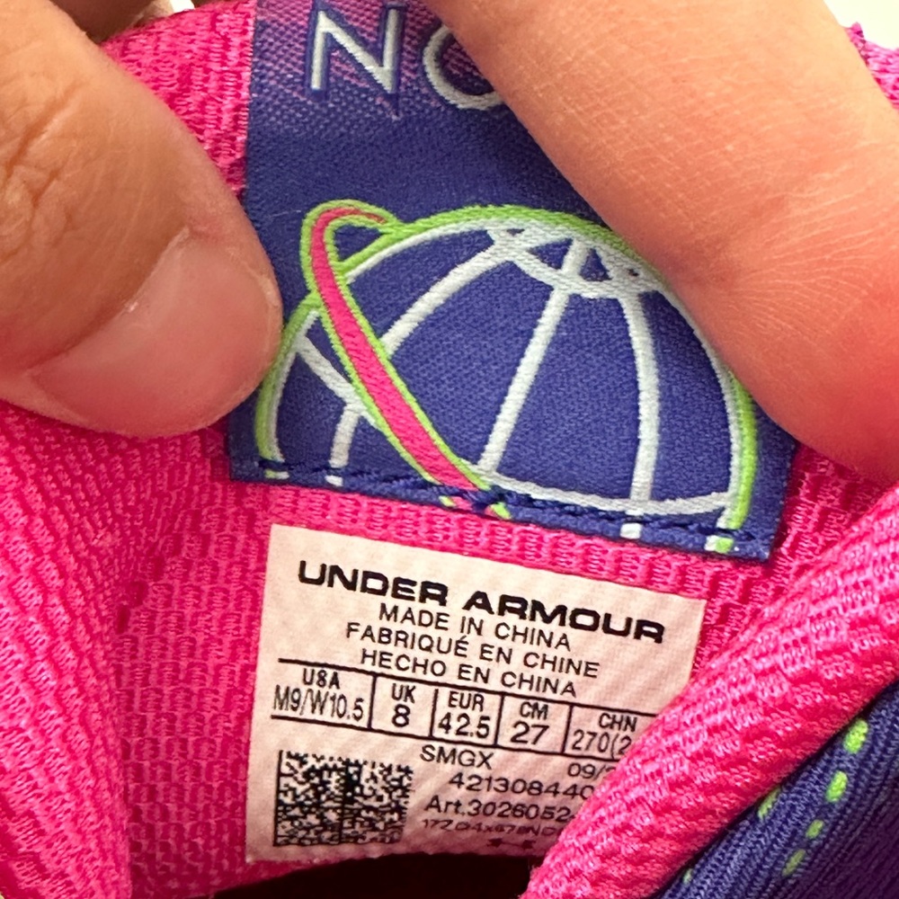 Under Armour Curry 2 Northern Lights - Picture 8 of 9